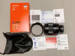 Sony sel 50mm f1.4 ZA 美品のサムネイル