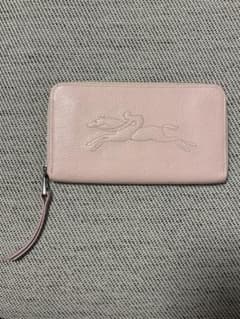 LONGCHAMP ロンシャン ル フローネ 長財布 レザー ピンクのサムネイル