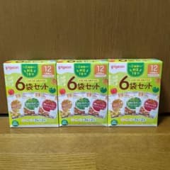 ピジョン ベビーフード 12か月頃から 3種類6袋セット 3箱のサムネイル