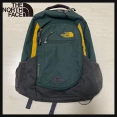 ノースフェイス　リュック　バックパック　グリーン　イエローのサムネイル