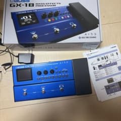 BOSS GX-1B 、おまけに純正ACアダプター、ペダルキャップ付 BOSS GX-1B 、おまけに純正ACアダプター、ペダルキャップ付 - メルカリ