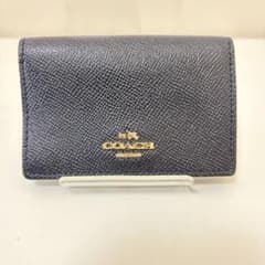COACH 名刺入れ カードケース ブラックのサムネイル