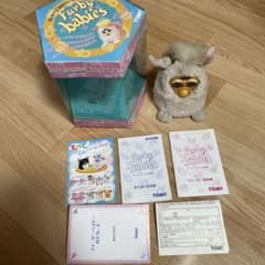 ファービーベイビー ホワイト 動作確認済み - メルカリ