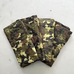 ルーマニア軍幕 デッド 希少 リーフカモ デットストック M47 4枚セット