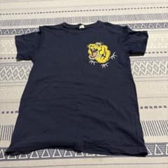 RESULT 虎柄刺繍 Tシャツ ネイビー 160サイズのサムネイル