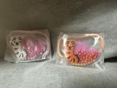 MUZIK TIGER 헤어 액세서리 컬렉션 헤어 고무 2종 세트