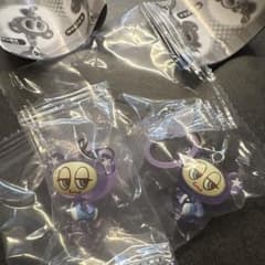 エンジェルブルーキッズ　めじるしアクセサリー　パープル　二郎くん　2個のサムネイル