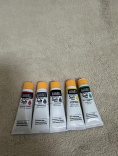 Liquitex 아크릴 소프트 타입 5개 세트 네일용