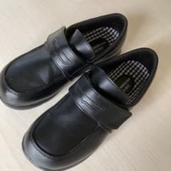 キッズ　ローファー　黒 20.5cmのサムネイル