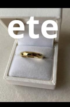 ete 925 k18コーティング　リングのサムネイル