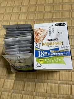 モンプチ  18歳かがやきサポートマグロのささみ添え かつおぶし仕立て  35gのサムネイル