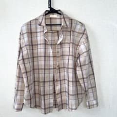 earth music&ecology チェック柄 長袖シャツのサムネイル