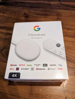 【新品未開封】Chromecast with Google TV 4Kのサムネイル
