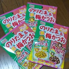 期間限定・のりたま＆梅かつおチップ入り　のりたま+ひよこ+ふりかけのサムネイル