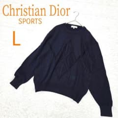 美品 クリスチャンディオール ニット ロゴワッペン ヴィンテージ L 楽天市場】【返品可】Dior ディオール ロゴマーク 刺繍 長袖 ニット