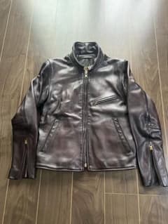 おざ様専用VANSON バンソン レザー ライダースジャケット エン