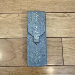 【希少素材•未使用】GANZO ガンゾ スティングレイ ガルーシャ　ペンケース ガンゾ ganzo ペンケース - メルカリ