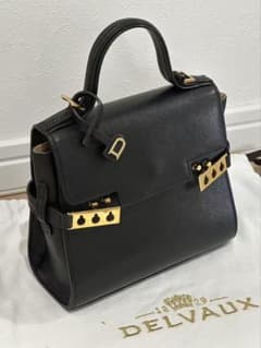DELVAUX デルヴォー タンペート ミニ 2WAY レザー 黒のサムネイル