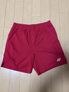 YONEX バドミントンパンツ 赤 Sのサムネイル