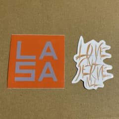 藤井風 LOVE ALL SERVE ALL フレークシール ステッカー2枚のサムネイル