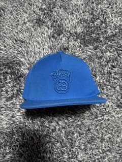 【値下げ交渉可】Stussy ステューシー キャップ ブルーのサムネイル