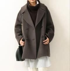 Spick&Span ハミルトンウール テーラードカラーショートコート 36