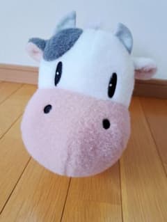 牧場物語　ふわふわウシさんぬいぐるみ　BIG 白