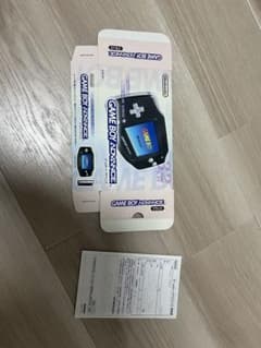 【空箱】ゲームボーイアドバンス ブラック 空箱※本体なし 説明書付きのサムネイル