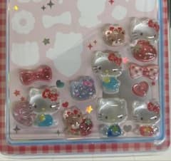 Hello Kitty BONBON DROPシール 赤のサムネイル