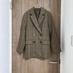 GU チェック柄ジャケットのサムネイル