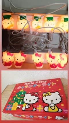 激レア 当時物 ハローキティライト サンリオ レトロ 美品 動作確認