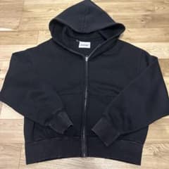 SeekSole ブラック フルジッパー パーカーのサムネイル
