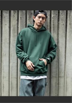 Champion HOODED オーバーサイズ プルオーバーパーカーのサムネイル