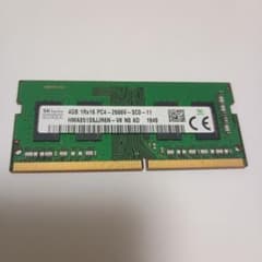 中古]SK hynix 4GB DDR4-2666V ノートPC用メモリ - メルカリ