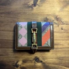 GUCCI グッチ 二つ折り財布 ホースビット マルチカラーのサムネイル