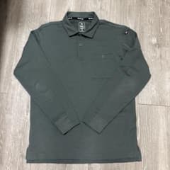 BURTLE 長袖ポロシャツ L オリーブのサムネイル