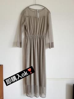 【クリーニング済☆即購入ok！】ロペピクニック 36ワンピース ドレス 結婚式のサムネイル