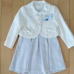 フォーマルワンピースセット　女の子115センチのサムネイル