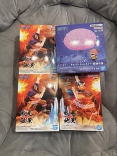【未開封】ワンピース 戦光絶景 ブロギー・ドリー　チョッパー　奇跡の桜　4セット