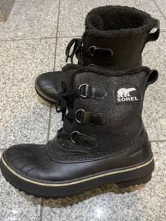SOREL黒ラメショートブーツのサムネイル
