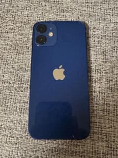 Apple iPhone 12mini 青 充電ケーブル　magsafeケースのサムネイル