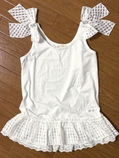 肩 リボン付き キャミソール タンクトップのサムネイル