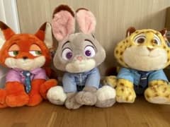 ズートピア ぬいぐるみ3点セット　新品　コストコのサムネイル