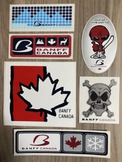 BANFF CANADA ステッカー6枚セット
