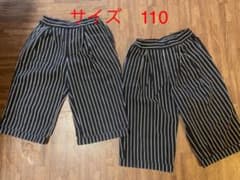 かめかめ様専用　GU パンツ　110 おそろいコーデ　女の子のサムネイル