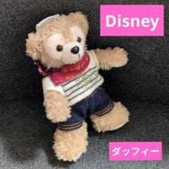 早い者勝ち】Disney ディズニー公式 ダッフィー ぬいぐるみバッチ 