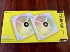 【新品未開封】iCUE LINK QX140 RGB WHITE2個入り①のサムネイル