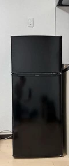 Haier JR-N130C ブラック冷蔵庫 130L 2023年製 - メルカリ