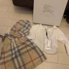 Burberryワンピース&カーディガン　80センチのサムネイル