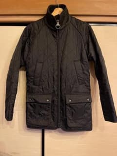 ＜美品＞Barbour ポーラーキルト SLジャケット ブラック 40のサムネイル